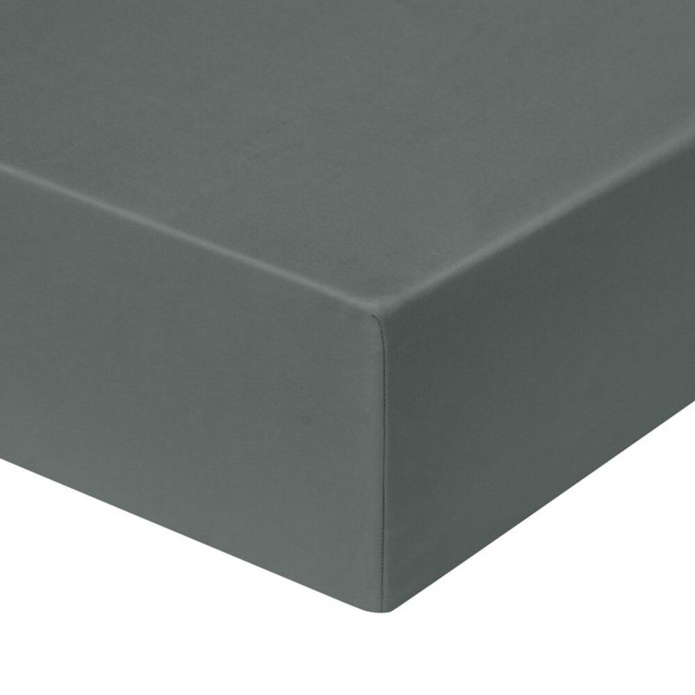 Bamboo Fitted Sheet Cooling Sheets 16 inches Deep Pocket Full Slate Gray